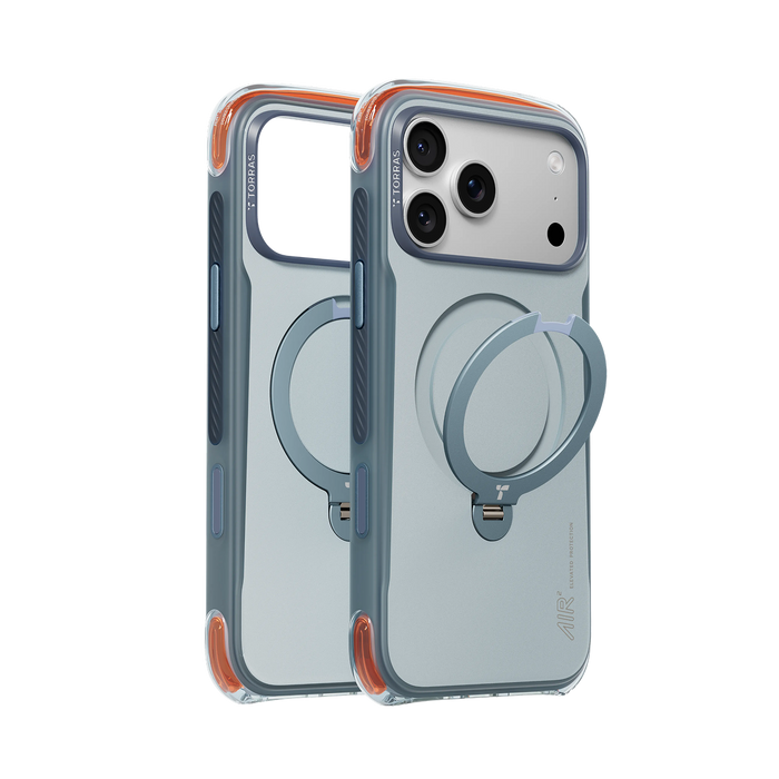 Ostand Q3 Air Pro Polar Stale case for iPhone 17 Pro Max and iPhone 17 Pro with rotating stand ring