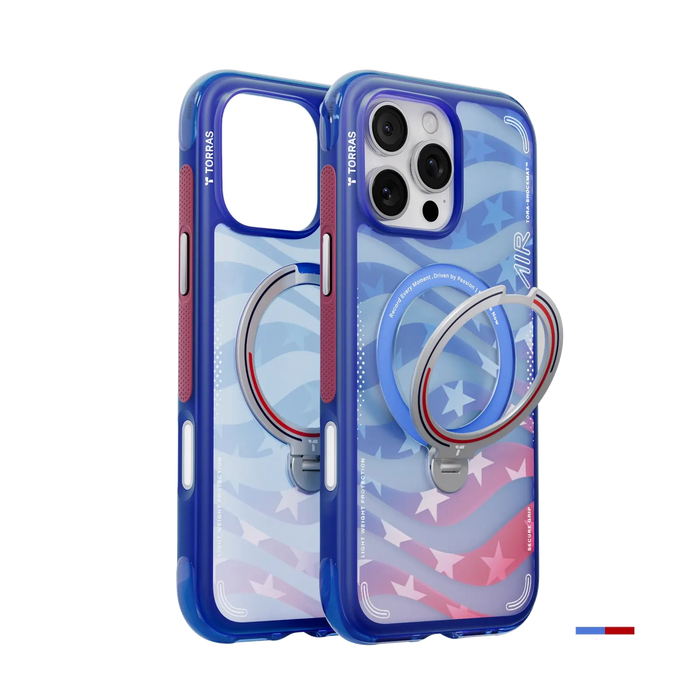 Ostand Q3 Air Football Limited for iPhone 16 Pro - transparent