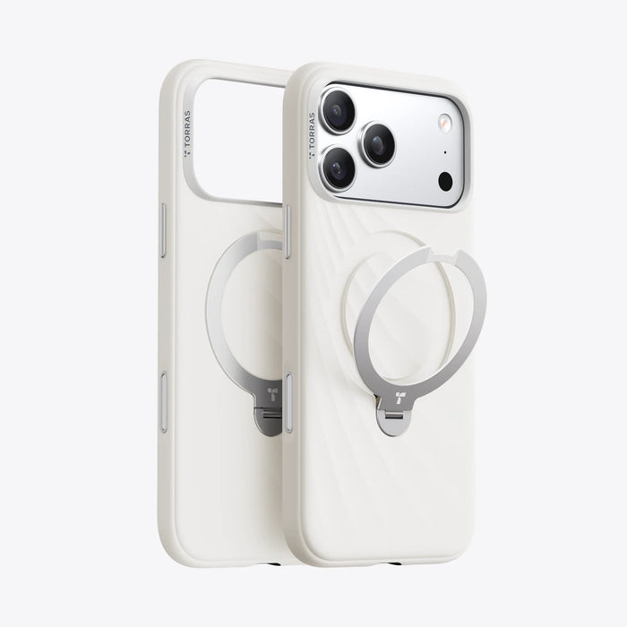 Ostand Q3 Silicone Wind Limited for iPhone Case - iPhone 17 Pro Pearl White