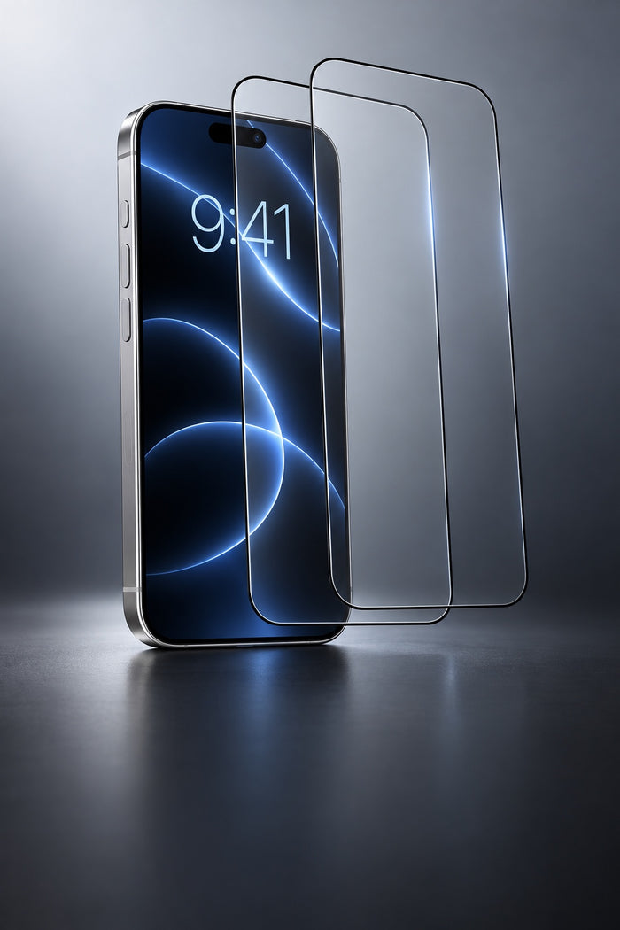 iPhone 18 Pro with TORRAS tempered glass screen protectors