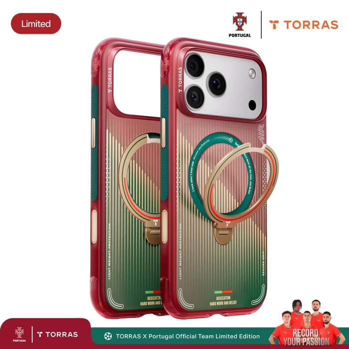 TORRAS × Portuguese Football Federation (FPF) Limited Edition for iPhone Case - transparent