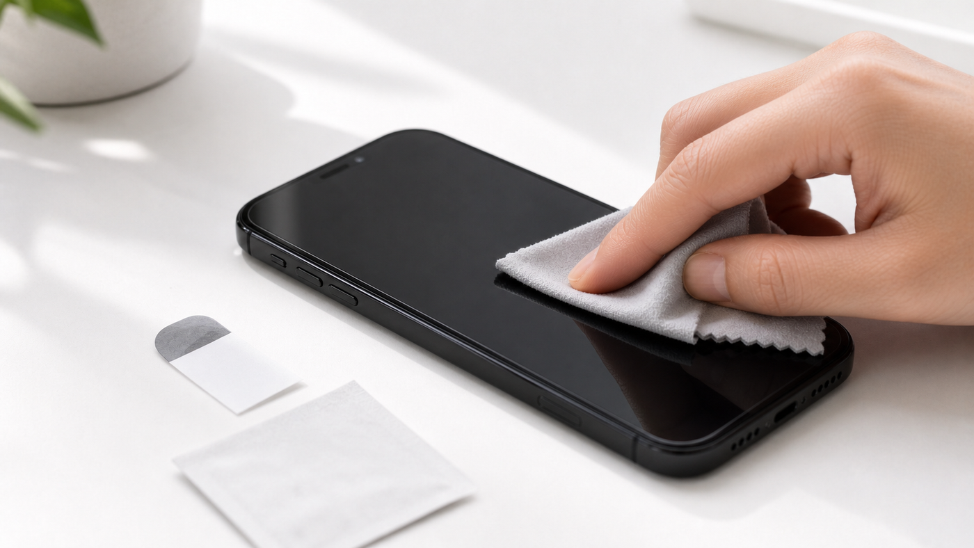 How to Apply an iPhone Screen Protector Without Bubbles