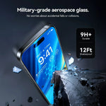 Privacy Shield 12X Shockproof Screen Protector for iPhone 16 Pro