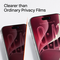 Privacy Shield Ultra 3X Shockproof Anti-Spy Screen Protector for iPhone 18 Pro Max