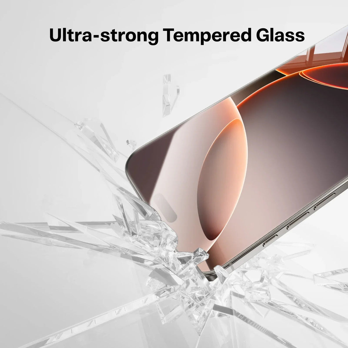 HD Shield 12X Shockproof Screen Protector for iPhone 16 Pro Max