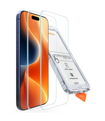 Shield Case-Friendly Tempered Glass Screen Protector for iPhone 16 Pro