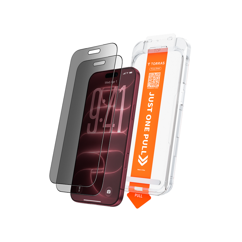 Privacy Shield Ultra 3X Shockproof Anti-Spy Screen Protector for iPhone 18 Pro Max