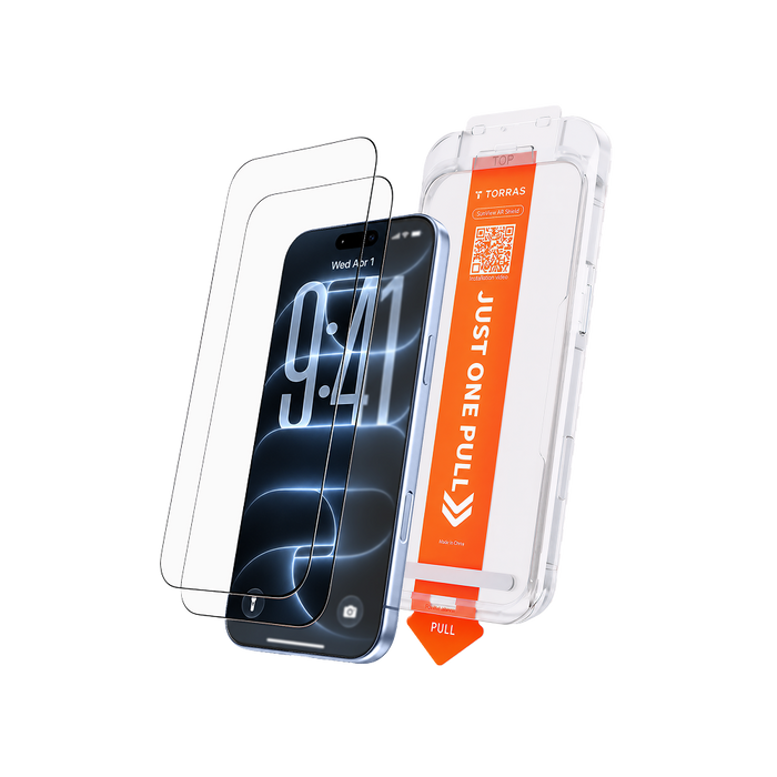 SunView AR Shield Ultra Anti-Reflective Screen Protector for iPhone 18 Pro Max (2 Pack)