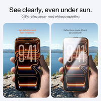 SunView AR Case-Friendly Screen Protector for iPhone 17 Pro (2 Pack)