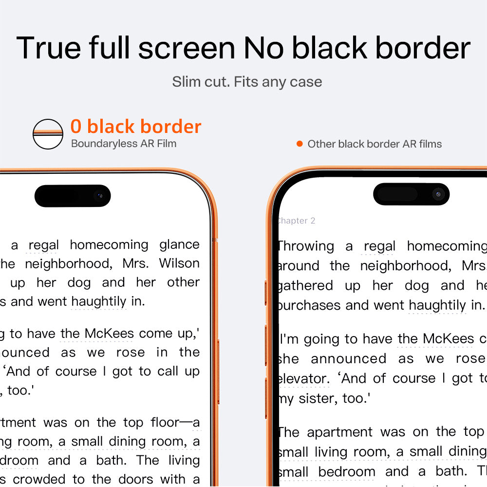 SunView AR Case-Friendly Screen Protector for iPhone 17 Pro (2 Pack)