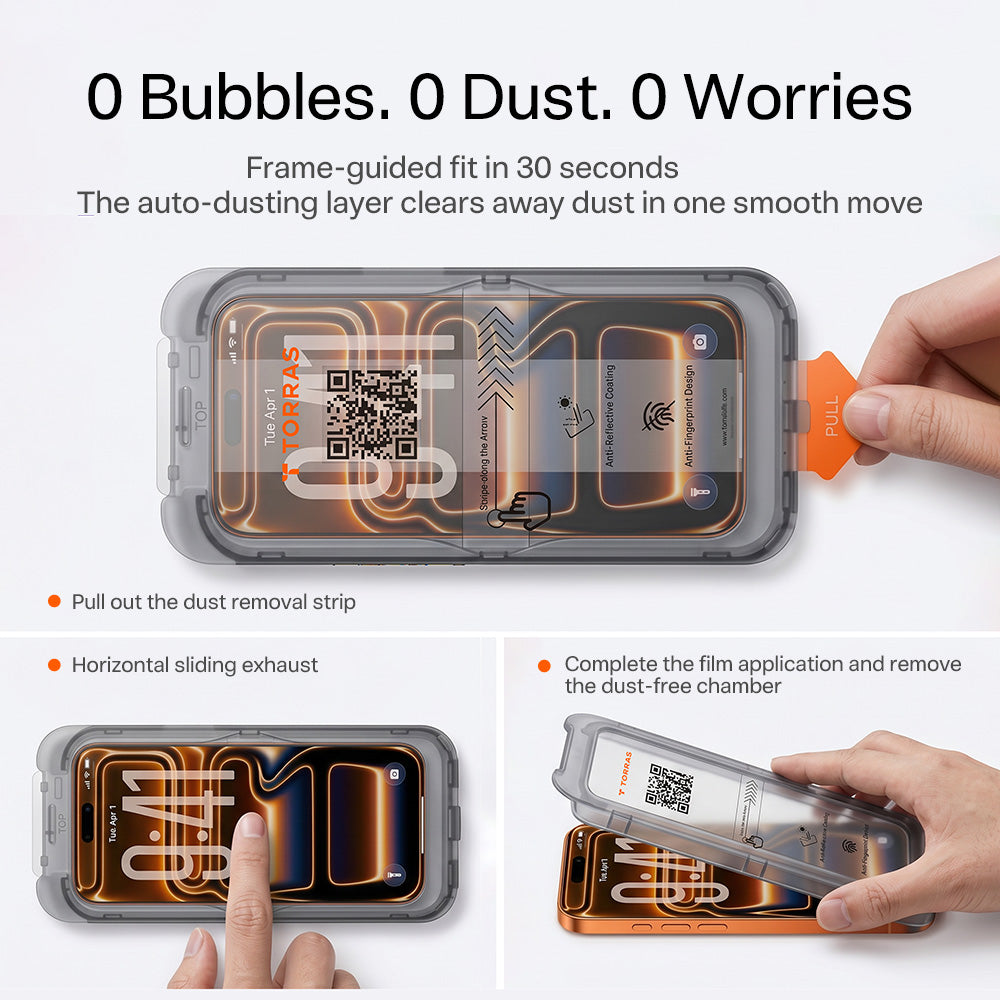 SunView AR Case-Friendly Screen Protector for iPhone 17 Pro (2 Pack)