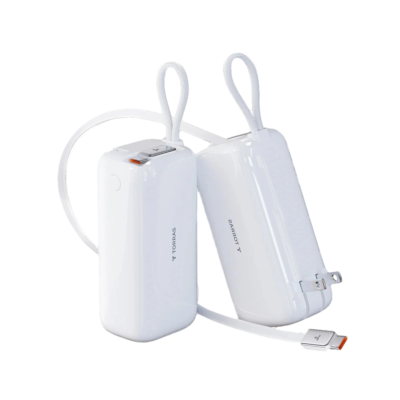 EasyGo 3-in-1 Pro Power Bank, 45W 10,000mAh | Torras Glass