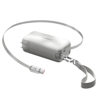 TORRAS EasyGo Wearable Power Bank 45W 10K mAh with matte finish, clip-on design, and fast charging support