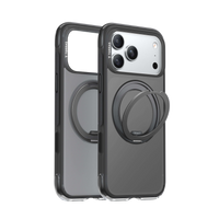TORRAS Ostand O3 Air Classic Case for iPhone 17 Pro Max with 360° rotatable stand and airbag protection