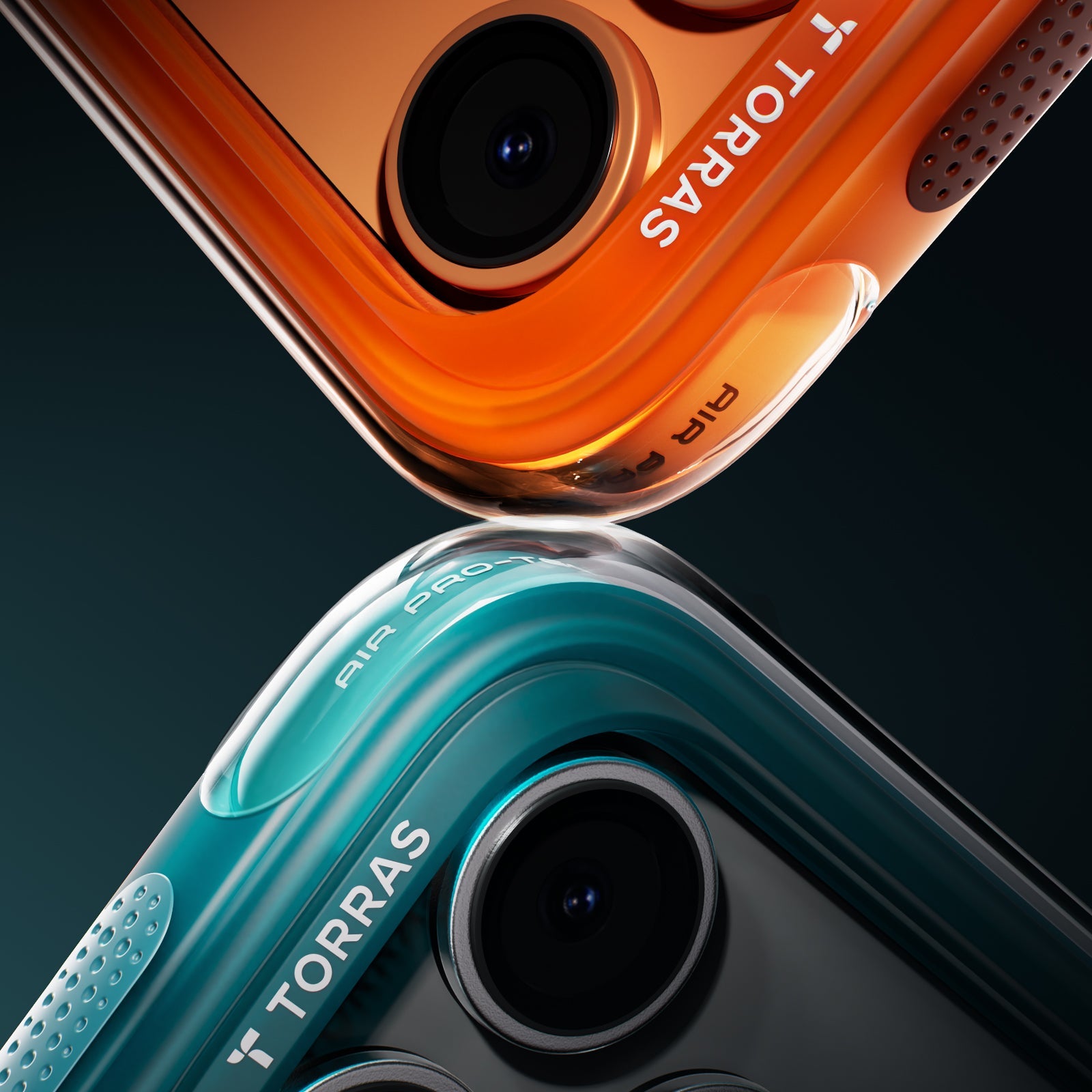 Ostand Q3 Air Kickstand Case, iPhone 17/16/15 | Torras Glass