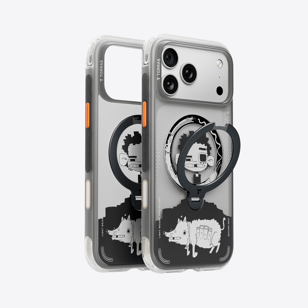 iPhone17 Pro Maxケース Gawx Limited Edition Q3 Air × GAWX Limited Edition, iPhone 17 Pro | Torras Glass