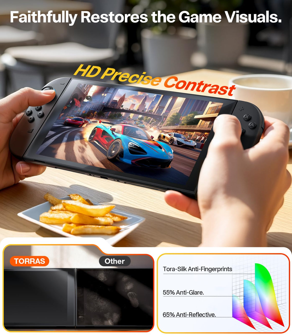 HD Shield Case-friendly Screen Protector for Nintendo Switch 2 (2 Pack)