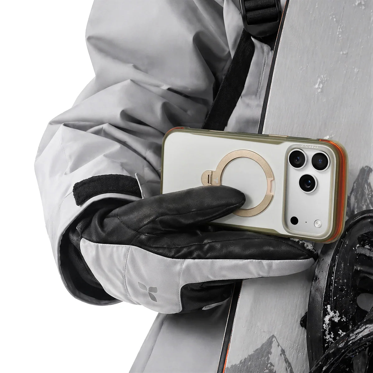 TORRAS Ostand Q3 Air Pro Case for iPhone 17 Pro Max and iPhone 17 Pro with 360° precision stand, MagSafe support, and Air² Pro dual-layer airbag protection