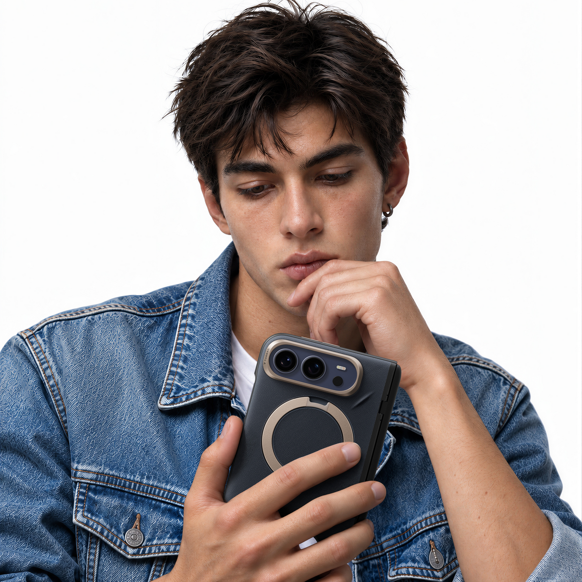 Ostand Q3 VegSkin for iPhone Duo