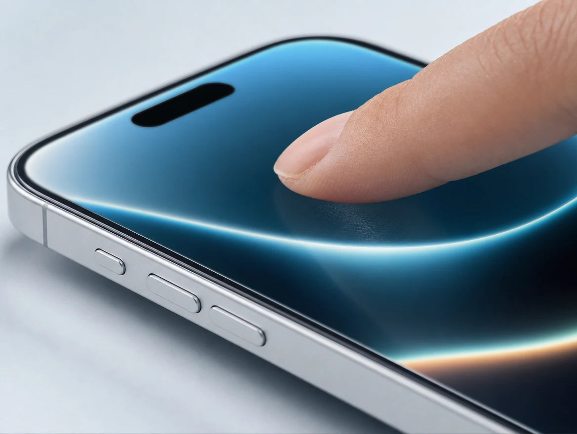 TORRAS HD Shield Tora-Silk coating — silky-smooth touch that keeps the screen clean
