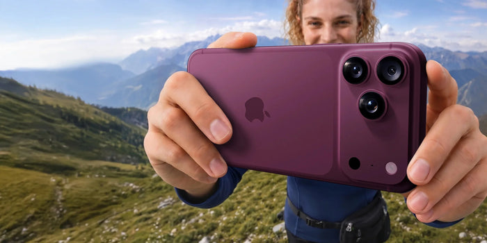 Glare-free in full sun.