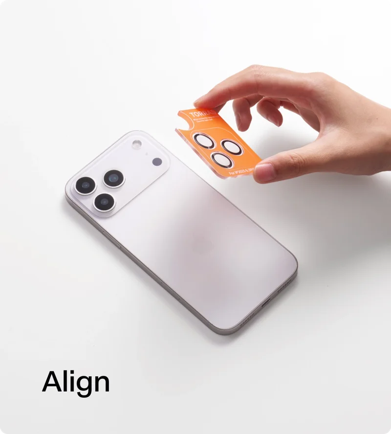Aligned in one press.