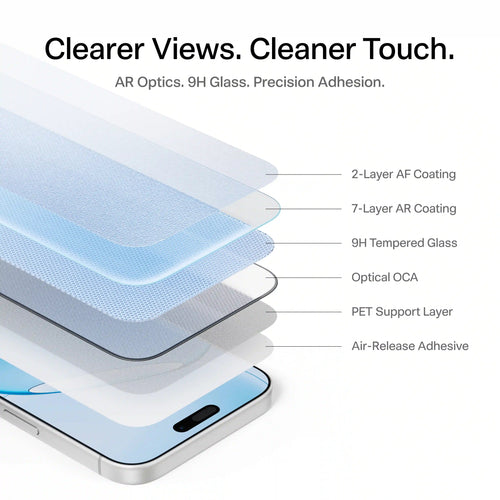OrigArmor AR Anti-Glare Anti-Reflective Screen Protector for iPhone 17 Pro Max