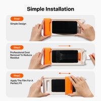 TORRAS OrigArmor screen protector installation steps for Samsung S26 Ultra