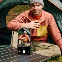 Samsung S26 Ultra phone displaying camera interface, context for OrigArmor screen protector.