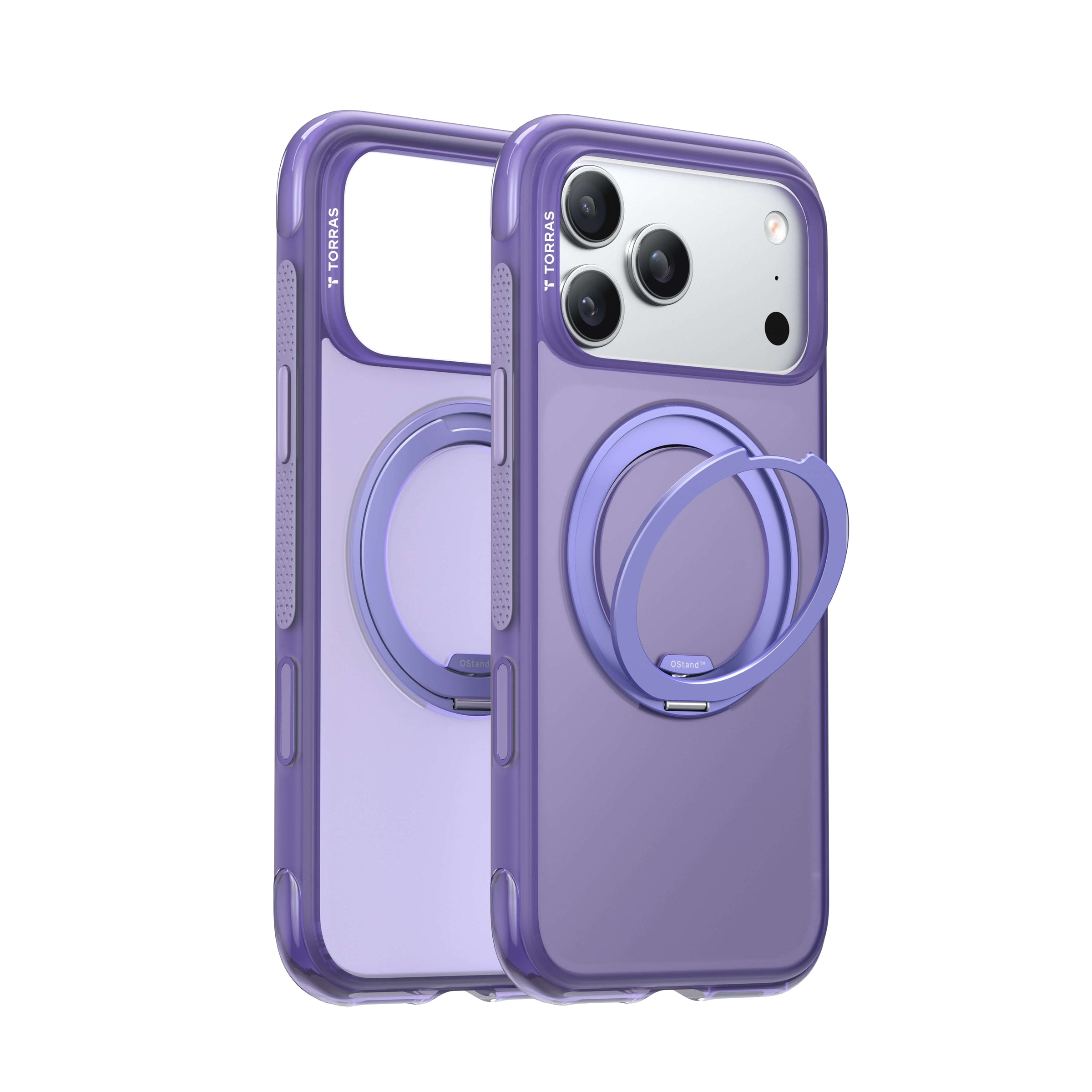 Ostand O3 Air Classic Stand Case, iPhone 17 Pro | Torras Glass