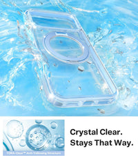 Clear Blue Ostand O3 Light in water — crystal clear back that stays that way, anti-yellowing