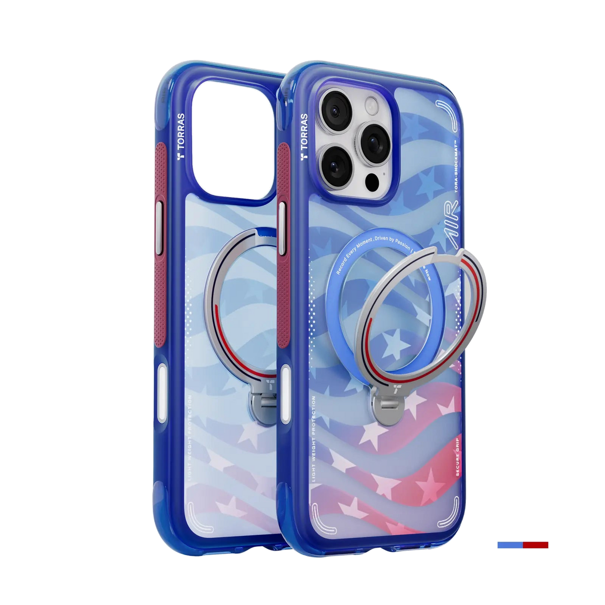 Ostand Q3 Air Football Limited for iPhone 16 Pro - transparent