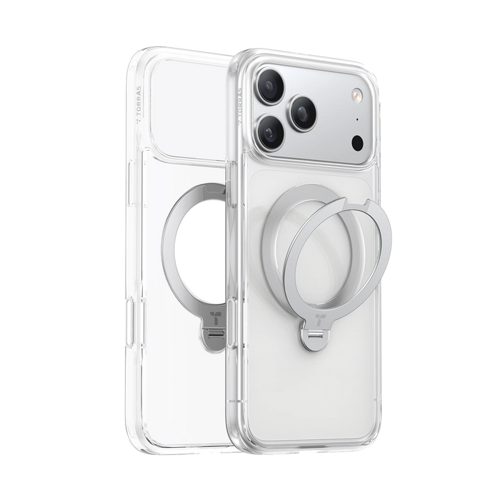 Ostand Q3 Spin for iPhone Case - transparent