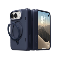 Deep Blue Ostand Q3 Spin case with the ring stand extended, front display visible
