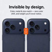 CameraGo lens protector — invisible by design, zero color shift color and size match