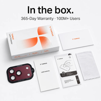 CameraGo lens protector — in the box: protector, user manual, install frame, cleaning kit