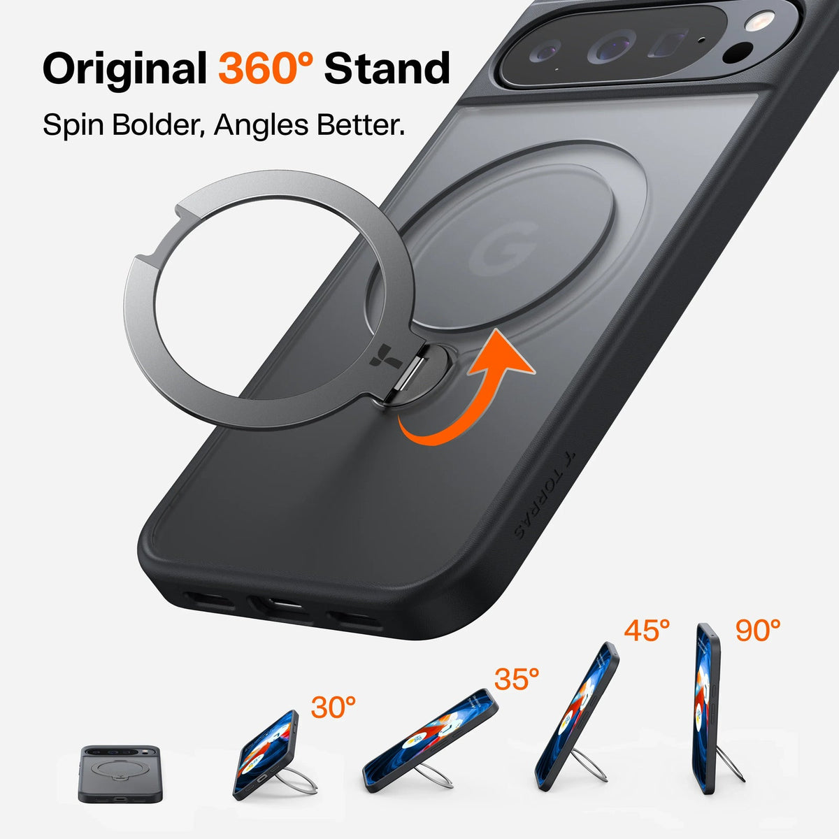 Ostand Q3 Spin for Google Pixel Case