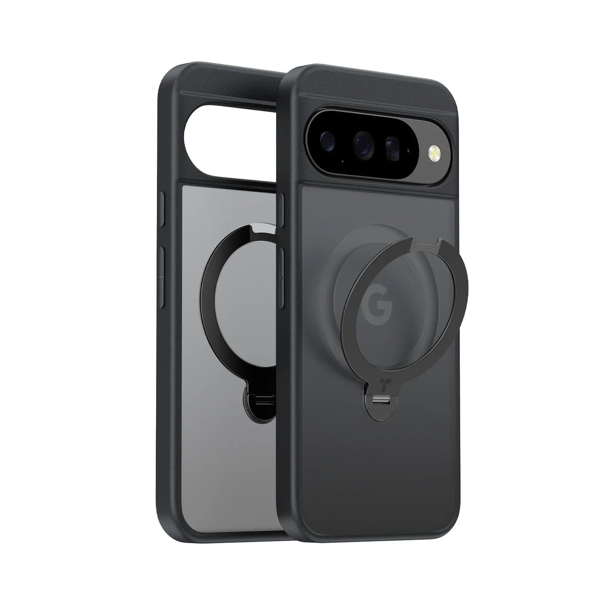 Ostand Q3 Spin for Google Pixel Case - Google Pixel 10 / 10 Pro Obsidian Black