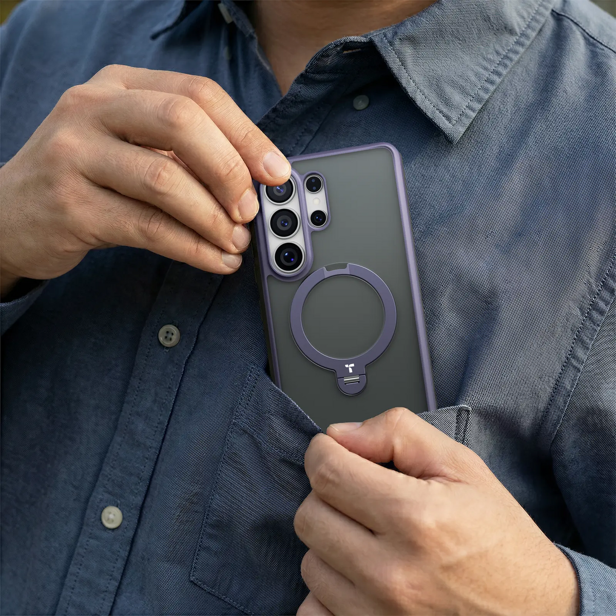 Ostand Q3 Spin for Samsung Case