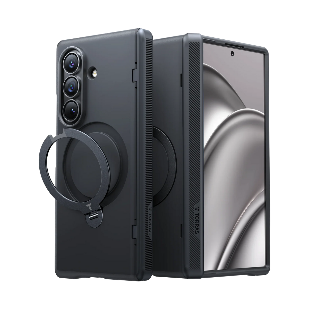 Ostand Q3 Spin for Samsung Case - Samsung Galaxy Z Fold 8 Ultra Black