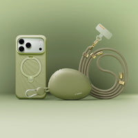 Ostand Q3 Silicone Wind Limited for iPhone Case