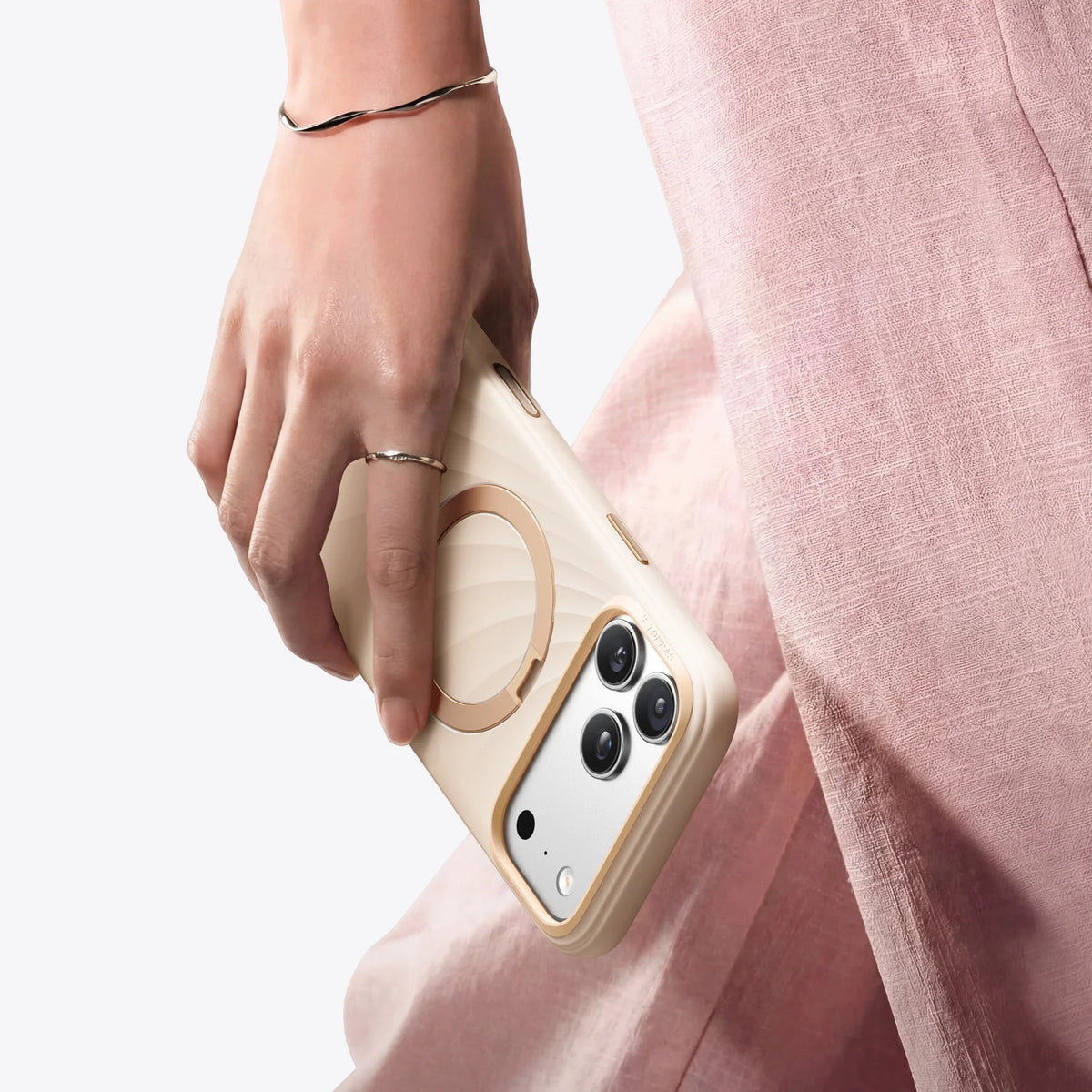 Ostand Q3 Silicone Wind Limited for iPhone Case
