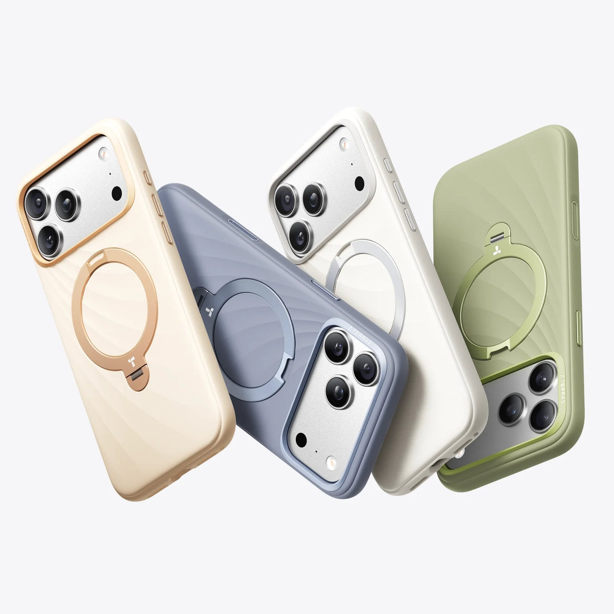 Ostand Q3 Silicone Wind Limited for iPhone Case