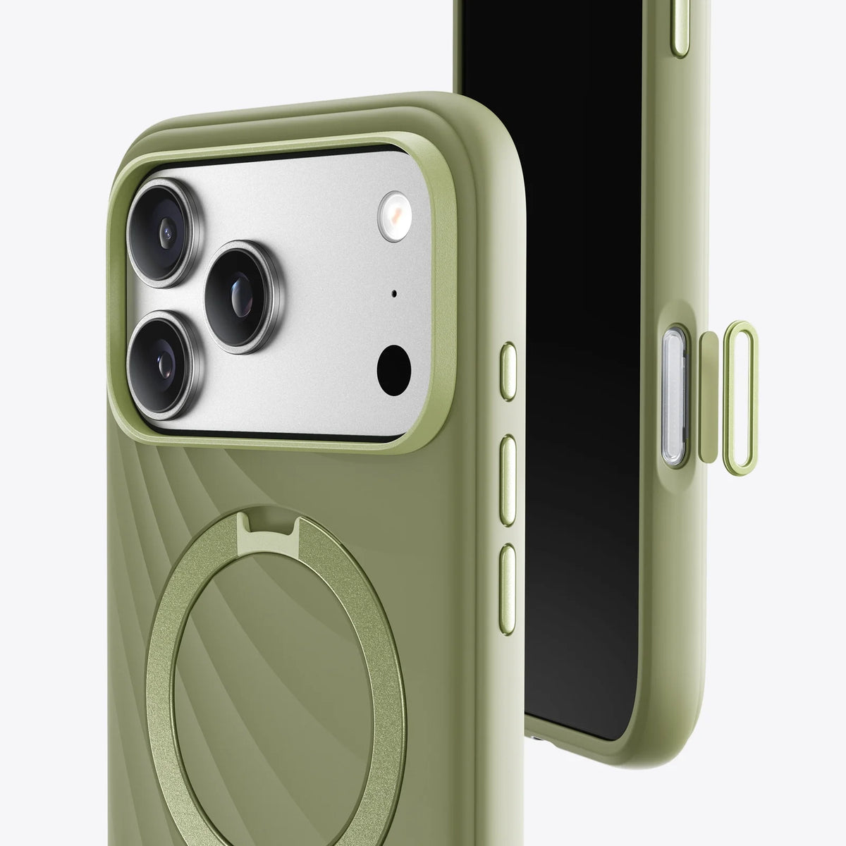 Ostand Q3 Silicone Wind Limited for iPhone Case