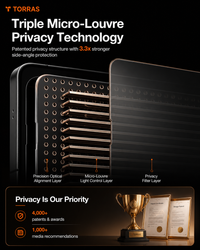 Privacy Shield Ultra Screen Protector for Samsung Galaxy S25 Ultra (2-Pack)