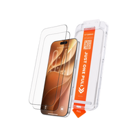 SunView AR Shield Ultra sheets with the one-pull installation tray beside an iPhone