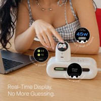 [US Plug] TORRAS FlashEye-Dot Smart Display Charger USB-C 45W