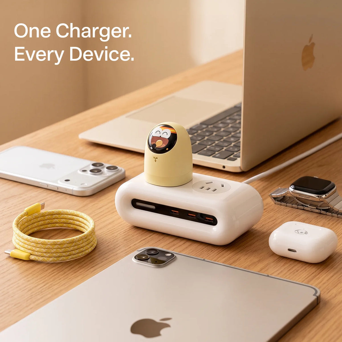 [US Plug] TORRAS FlashEye-Dot Smart Display Charger USB-C 45W