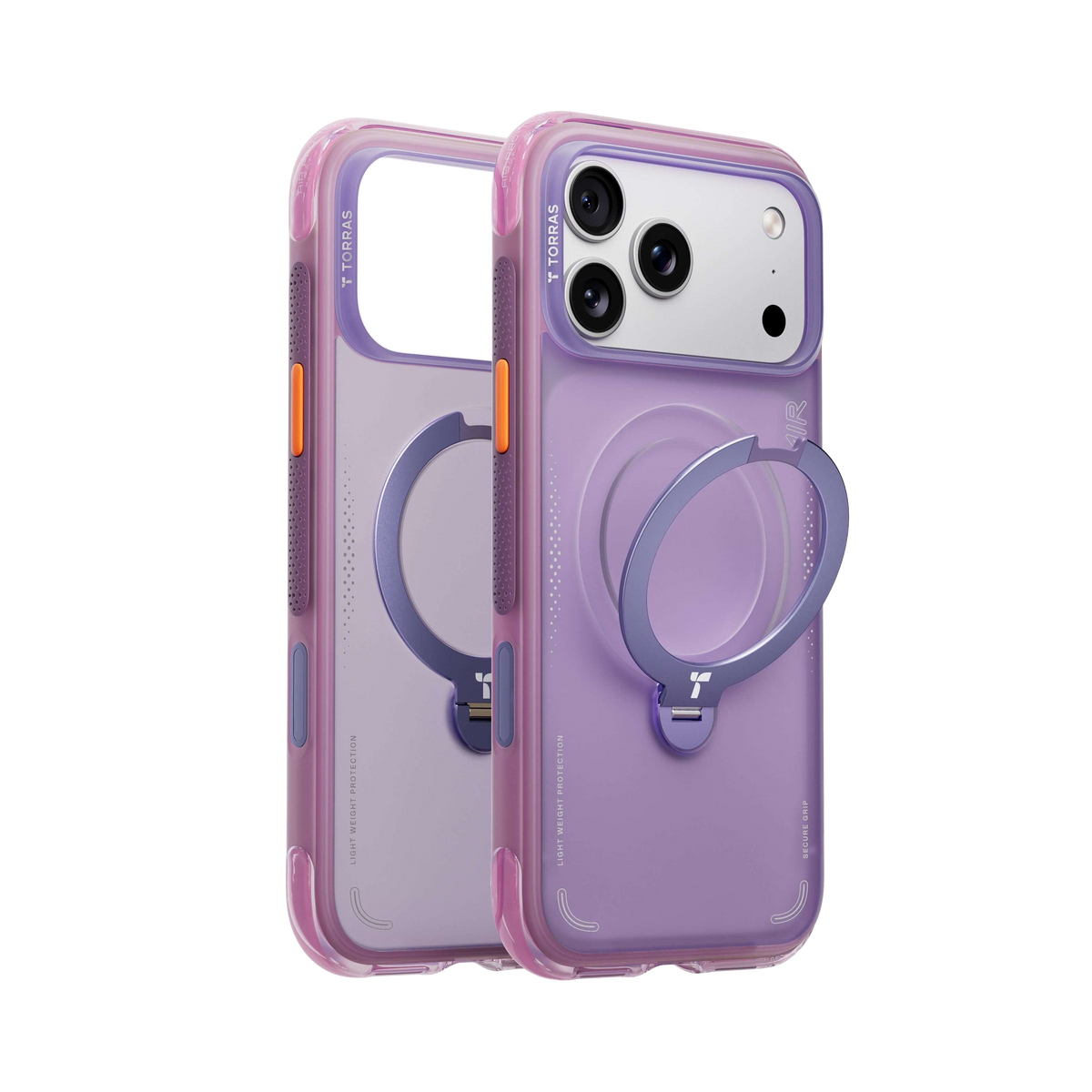Ostand Q3 Air Colorblock for iPhone Case - transparent