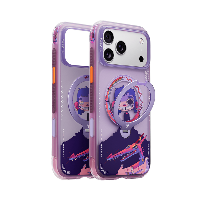 TORRAS X GAWX Q3 Air Limited Edition for iPhone Case - transparent